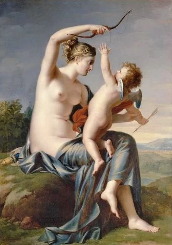 Venere disarma Cupido